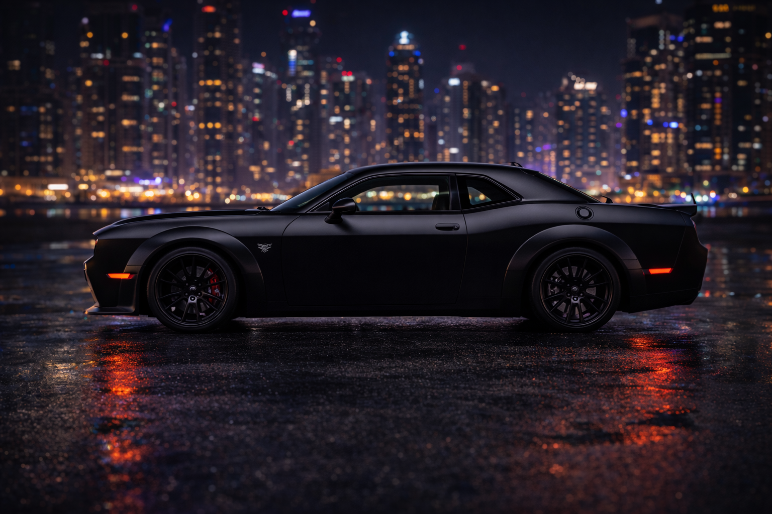 Dodge Challenger Hellcat lateral